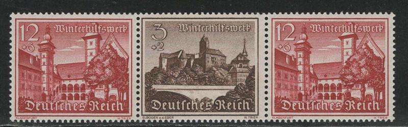 Germany Scott # B165 (2), B160, mint nh, se-tenant, Mi# W147