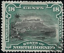 NORTH BORNEO   #66 USED (1)