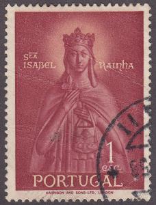 Portugal 832 USED 1958 Queen of St. Isabel 