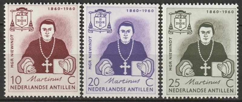 Netherlands Antilles 1960 Sc 269-71 set MNH/MLH