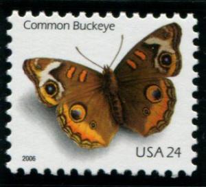 4000 US 24c Common Buckeye, MNH