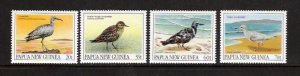 BIRDS - PAPUA NEW GUINEA #742-745  MNH