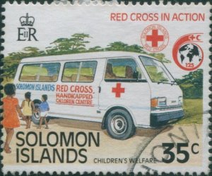 Solomon Islands 1989 SG645 35c Minibus FU