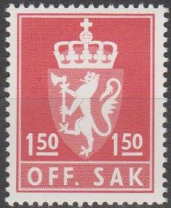 Norway #O108  MNH VF  (SU1233)