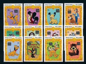 [22384] Gambia 1994 Disney Dogs, Chinese New year of the dog MNH