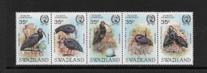 BIRDS - SWAZILAND #448  MNH