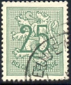 Lino Rampant, Belgium stamp SC#411 used