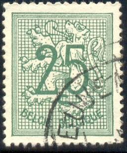 Lino Rampant, Belgium stamp SC#411 used