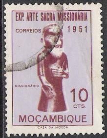 Mozambique #361 Missionary Art Used