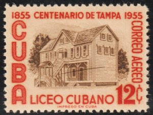 1955 Cuba Stamps Sc C119 Tampa Cuban Museum Aereo  NEW