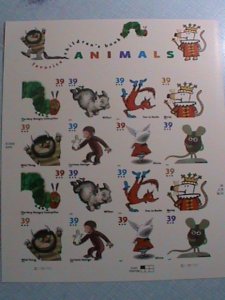 UNITED STATES-2006-SC#3987-94 CHILDREN'S BOOK CARTOON ANIMALS MINT SHEET