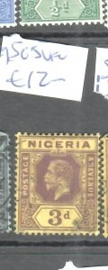 NIGERIA  (P0609BB)  KGV  3D SG5    VFU 