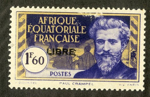 FRENCH EQUATORIAL AFRICA 113 MH SCV $4.00 BIN $1.75 PERSON