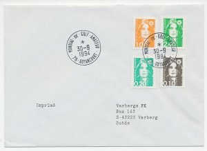 Cover / Postmark France 1994 Golf