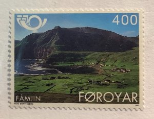 Faroe Island 1995 Scott 280 MNH - 400o, Landscape, Tourism,  Nordern, Famjin
