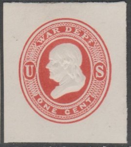 U.S. Scott #UO30 Official - Embossed Stamp - Stationery & Wrappers - Mint Single