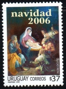 2006 Uruguay christmas painting religion and beliefs #2178 **  MNH