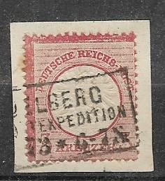 Germany Sc. #23 / Mi. # 25 3 Kreuzer Used L5