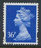 Great Britain SG Y1702 Sc# MH224    Used with first day cancel - Machin 36p