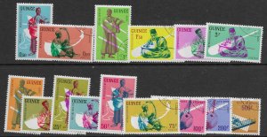 Guinea 236-47 C32-34  set 15  used
