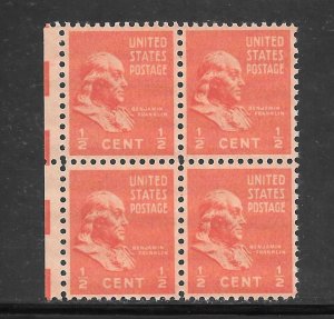 #803 MNH Block of 4