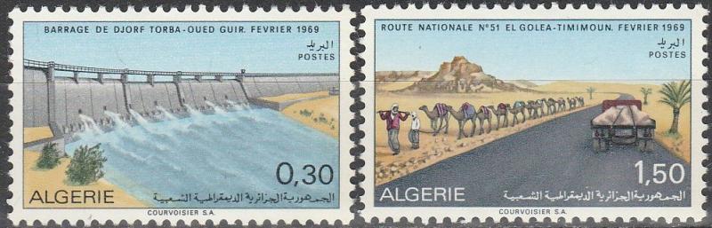 Algeria #415-6  MNH  CV $2.70  (A11474)