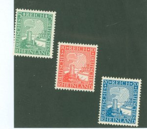 Germany #347-9 Unused Single (Complete Set)