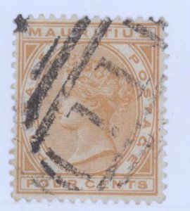 Mauritius, Scott #71, Used