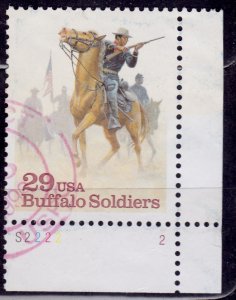 United States, 1994, Buffalo Soldiers, 29c, sc#2818, used**