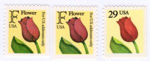 United State #2524,25,26 MINT NH OG Great classic stamp! All three!