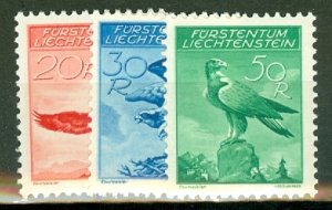 HO: Liechtenstein C9-13 MNH CV $300; scan shows only a few