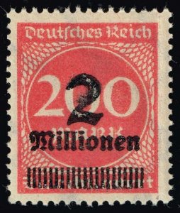 Germany #269 Numeral - Surcharged; MNH