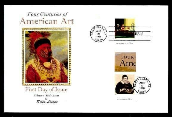 AMERICAN ART PRESS SHEET FIRST DAY COVERS - HORIZONTAL GUTTER PAIR SET