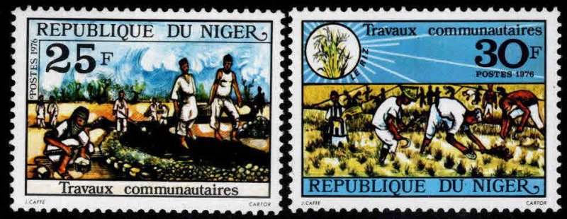 Niger Scott 357-358 MNH** stamp set