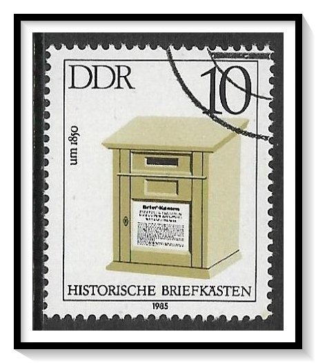 Germany DDR #2456 Antique Mailboxes CTOH