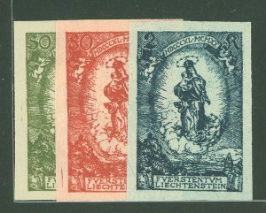 Liechtenstein #47a-49a