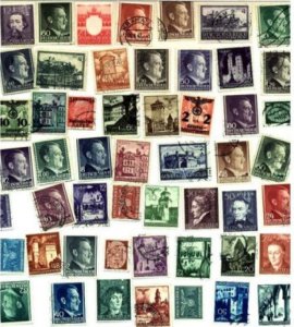 Poland General Government Stamp Collection - 50 Different Stamps