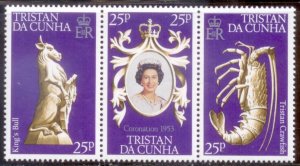 Tristan Da Cunha 1978 SC# 238a-c MNH-OG E32