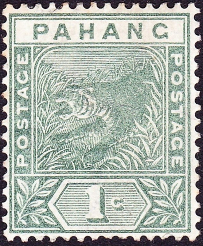 MALAYA PAHANG 1895 1c Green SG11 MH