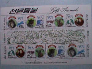 ​KOREA 1997 SC#3673a  LOVELY BEAUTIFUL GIFTS ANIMALS-CTO SHEET-VERY FINE