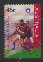 Australia SG 1619  Used  Self Adhesive - Australian Rules