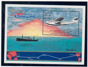 PALAU Sc 94 NH SOUVENIR SHEET OF 1985 - AVIATION - (FJ26)