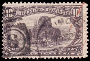 United States Scott 290 (1898) Used F, CV $35.00 W