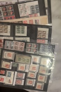 Various Danish stamps