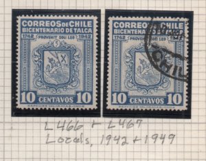 Chile 1942 Local or Revenue Talca  for 200th Anniversary of the city of Talca