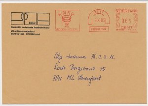 Meter cover Netherlands 1989 Royal Dutch Korfball Association - Zeist