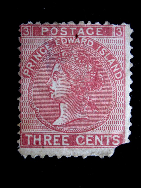 CANADA/PRINCE EDWARD ISLAND - SCOTT# 13 - USED - CAT VAL $22.50 