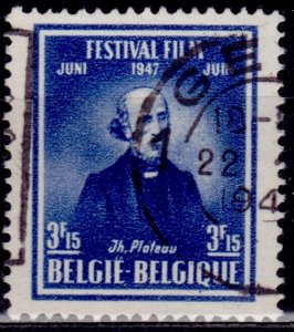 Belgium 1947, Joseph Plateau - Physicist, 3.15fr, sc#373, used