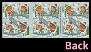 US 5722-5725 5725b Holiday Elves F booklet 20 MNH 2022