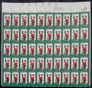 MALACK 1472 8c Christmas, Santa Clause, F-VF NH or b..MORE.. sheet1472